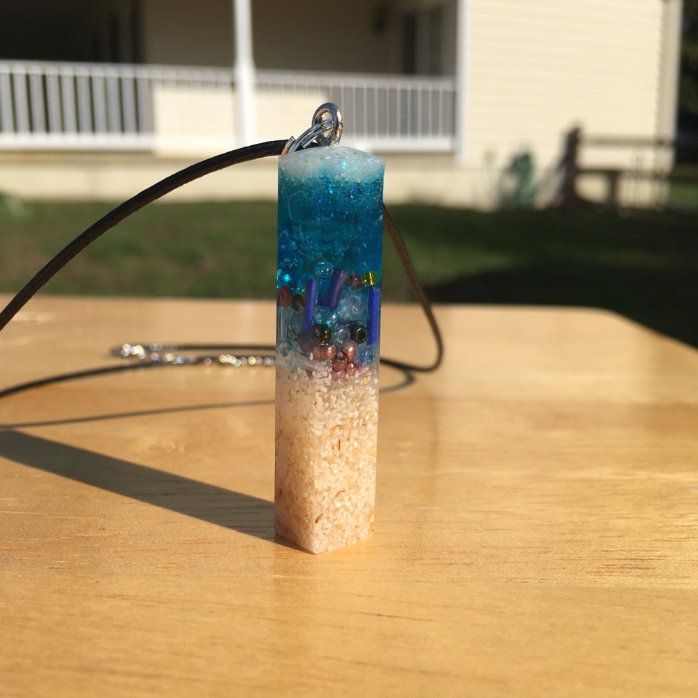 Handmade Ocean Necklace - Picture 7 of 9